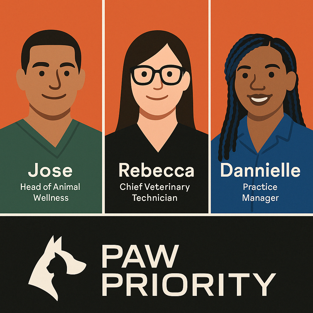The Paw Priority team